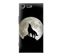 Wolf Howling at The Moon Funda Carcasa Case para Sony Xperia XZ Premium