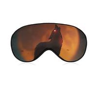 Wolf Howling Under The Moon Sleep Mask Night Cover Eye para mujeres y hombres BlockLight para avión, viaje, siesta, correa ajustable