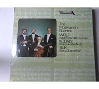 WOLF Hugo (Germania); KODALY Zoltan (Ungheria); SUK Josef (Czech) - WOLF, Hugo: Italian Serenade in G major for String Quartet - KODALY, Zoltan: String Quartet nr.2, op.10 - SUK, Josef: String Quartet nr.1 in B-flat major, op.11 - The Musikverein Quartet--VINYL-DEC SDD 543-DECCA - Inghilterra-WOLF Hugo (Germania); KODALY Zoltan (Ungheria); SUK Josef (Czech)-Quartetto Musikverein