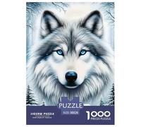 Wolf Impossible Creative Puzzle Challenge - 1000 Piece Art Entertainment for Adults, Gifts 14+ 38x26cm/1000pcs