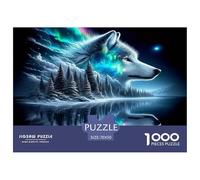 Wolf Impossible Creative Puzzle Challenge - 1000 Piece Art Entertainment for Adults, Gifts 14+ 70x50cm/1000pcs