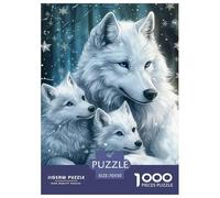 Wolf Impossible Puzzle Challenge for Adults - Educational 1000 Piece Artwork, Gifts 14+ 70x50cm/1000pcs