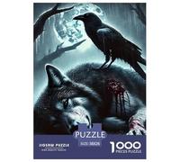 Wolf Impossible Puzzle Challenge for Adults - Educational 1000 Piece Artwork, Gifts for 14+ 38x26cm/1000pcs