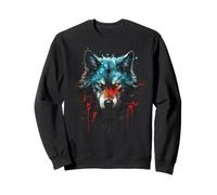 Wolf in Dir Alfa Wolf Lobos Lobo Viking Wolf Sudadera