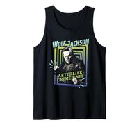 Wolf-Jackson Afterlife Crimen Unidad Terror Icono Sobrenatural Camiseta sin Mangas
