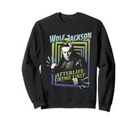 Wolf-Jackson Afterlife Crimen Unidad Terror Icono Sobrenatural Sudadera