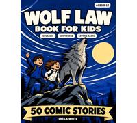 Wolf Law Book for Kids: Courage, Confidence and Getting Along with Others in 50 Comic Stories - The Way of the Wolf, Real Wolf Facts and One Thing to Try This W oys and Girls Ages 8-12