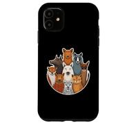 Wolf Leopard Canid Felid Core Power Wild Africa Carcasa para iPhone 11