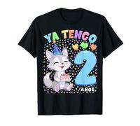 Wolf Niño 2 Cumpleaños | Lobo Ya Tengo 2 Años Camiseta