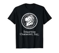 Wolf of Wall Street Stratton Oakmont Camiseta, Hombre, Negro, 5XL