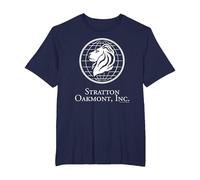 Wolf of Wall Street Stratton Oakmont Camiseta, Hombre Tallas Grandes, Azul Marino, 2X Alto