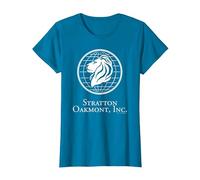 Wolf of Wall Street Stratton Oakmont Camiseta, Mujer, Zafiro, L
