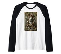 Wolf Pack Wild Hunter Lealtad Alpha Wilderness Primal Camiseta Manga Raglan