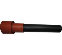 Wolf Paso de cubierta DN160 aislado, L:1159mm, rojo, para CWL - 2577000