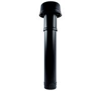 Wolf Paso de cubierta DN180 aislado, L:1159mm, negro, para CWL - 2575803