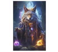 Wolf Puzzles 1000 Piezas para Adolescentes Juguete Creativo de Madera Juego Familiar Nivel de Dificultad Puzles Desafíos 78 × 53 cm
