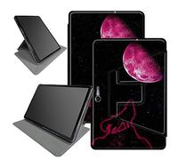 Wolf Red Moon - Funda para tablet Microsoft Surface Pro 7 Plus/Pro7/Pro 6/Pro 5/Pro 2017/Pro 4/Pro LTE de 12.3 pulgadas, rotación de 360 grados, múltiples ángulos de visión con apagado y encendido