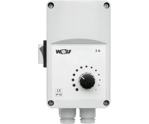 Wolf Regulador de velocidad continuo para LD 15, corriente de conmutación máx. 1,5 A, 230 V - 2744439