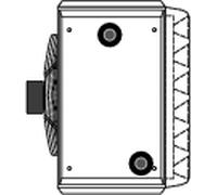 Wolf Rejilla de inducción para unidad de pared TLH 100, con ajuste manual - 6500517