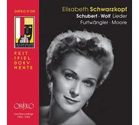 Wolf, Schubert : Mélodies. Schwarzkopf, Furtwängler, Moore.