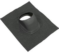 Wolf Teja de paso universal negra, para tejados con inclinación de 25 a 45 grados, para CWL-180/300 - 2577001