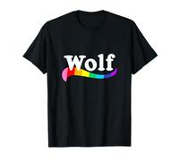 Wolf Tipo De Cuerpo Gay Lean Muscular Peludo Orgullo Mes LGBTQ Camiseta