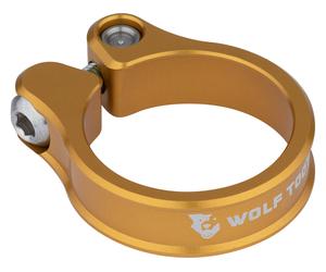 Wolf Tooth Components Abrazadera de sillín amarillo 36.4 mm