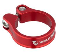 Wolf Tooth Components Abrazadera de sillín rojo 34.9 mm