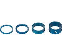 Wolf Tooth Components Kit de espaciadores de juego de dirección Precision Headset azul 1 1/8"