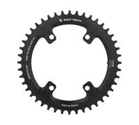 Wolf Tooth Components Plato 110 BCD Asymmetric 4 brazos para Shimano GRX black 38 dientes