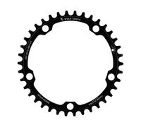 Wolf Tooth Components Plato 130 BCD Gravel / CX / Road black 40 dientes