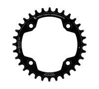 Wolf Tooth Components Plato 96 BCD Symmetrical para Shimano Compact Triple negro 32 dientes