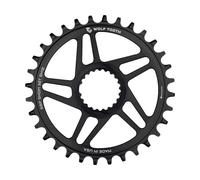 Wolf Tooth Components Plato Direct Mount Boost Shimano para cadenas HG+ de 12 velocidades black 34 dientes