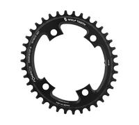 Wolf Tooth Components Plato Elliptical 107 BCD para SRAM negro 42 dientes
