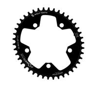 Wolf Tooth Components Plato Elliptical 110 BCD Gravel / CX / Road negro 42 dientes