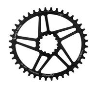 Wolf Tooth Components Plato Elliptical Direct Mount Flattop para SRAM Cyclocross / Road negro 40 dientes