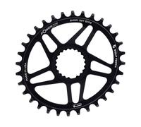 Wolf Tooth Components Plato Elliptical Direct Mount Plato cadena Shimano p. HG+ 12 veloc. negro 34 dientes