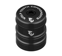 Wolf Tooth Components Set de tapa Ahead y Spacer Anodized Bling Kit amarillo one_size