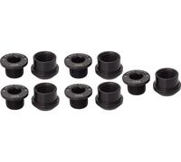 Wolf Tooth Components Set de tornillos de plato 5 brazos 6 mm negro 6 mm