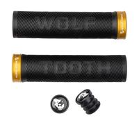 Wolf Tooth Echo Lock-On Grips Black/Gold One Size