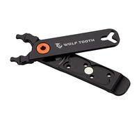 Wolf Tooth - Alicates Master Link - Paquete de alicates | Alicates de enlace rápido para bicicleta con palancas de neumáticos de bicicleta, removedor de núcleo de válvula, alicates de cadena, alicates