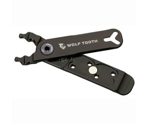 Wolf Tooth Paquete de alicates, color gris, accesorios de reparación de bicicletas de aluminio ligeros diseñados con precisión