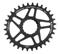 Wolf Tooth PowerTrac Elliptical Race Face Cinch Direct Mount Kettenblatt, Boost 52mm/Offset 3mm, OVAL-RFC30-BST-B