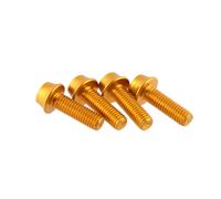 Wolf Tooth Precision Anodized Water Bottle Pernos - 4 PC. Oro