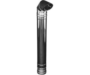 Wolf Torre de aire exterior con codo de 90 grados DN160, para CWL - 2577928