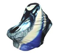 Wolf Under Moon - Funda versátil para silla de paseo con impresión completa, especialmente diseñada para tu bebé