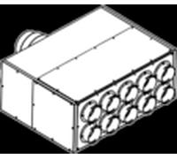 Wolf UniAir Distribuidor de aire DN125 - 180 premium, silent-white (RAL9016), para CWL - 2577925