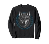 Wolf, vikinga, runas, nórdicas, celtas, Amantes de los Lobos Sudadera