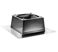 Wolf Zócalo para tejado plano ZBS 400Gr C para ER-RDM 56 - 45..-..-.. y DV/DLH 71 - 2136539