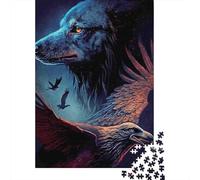 WolfAndEagle Rompecabezas WildSpirit 1000 Piezas de Papel Reciclado Adultos Y Mayores De 12 Años Difícil y Desafiante 70x50cm/1000pcs